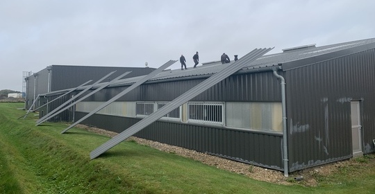 Préparation toiture